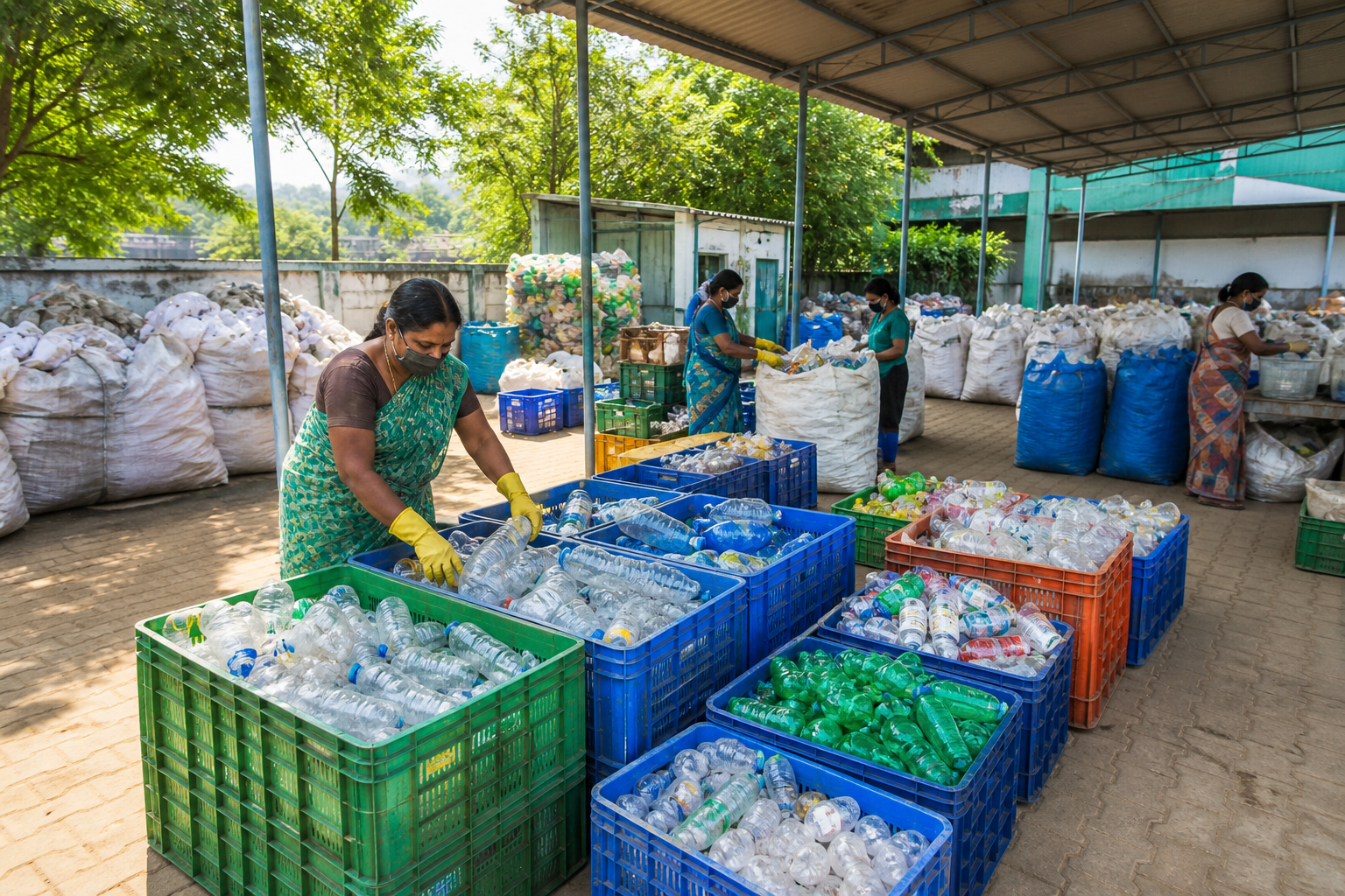 Sustainable Plastic Waste Management