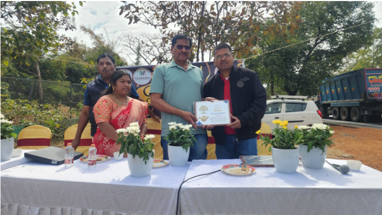 Inauguration of MOFOCO (Monkey Food Collection) Stall – Narsapur Urban Forest, Telangana