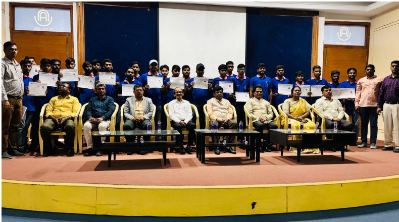 Valedictory Ceremony of the Construction Skill Development Program – First Batch