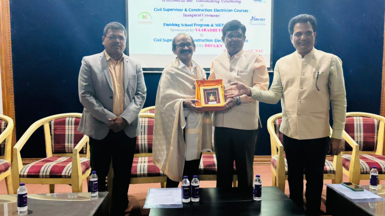 Valedictory Ceremony of the Construction Skill Development Program – First Batch